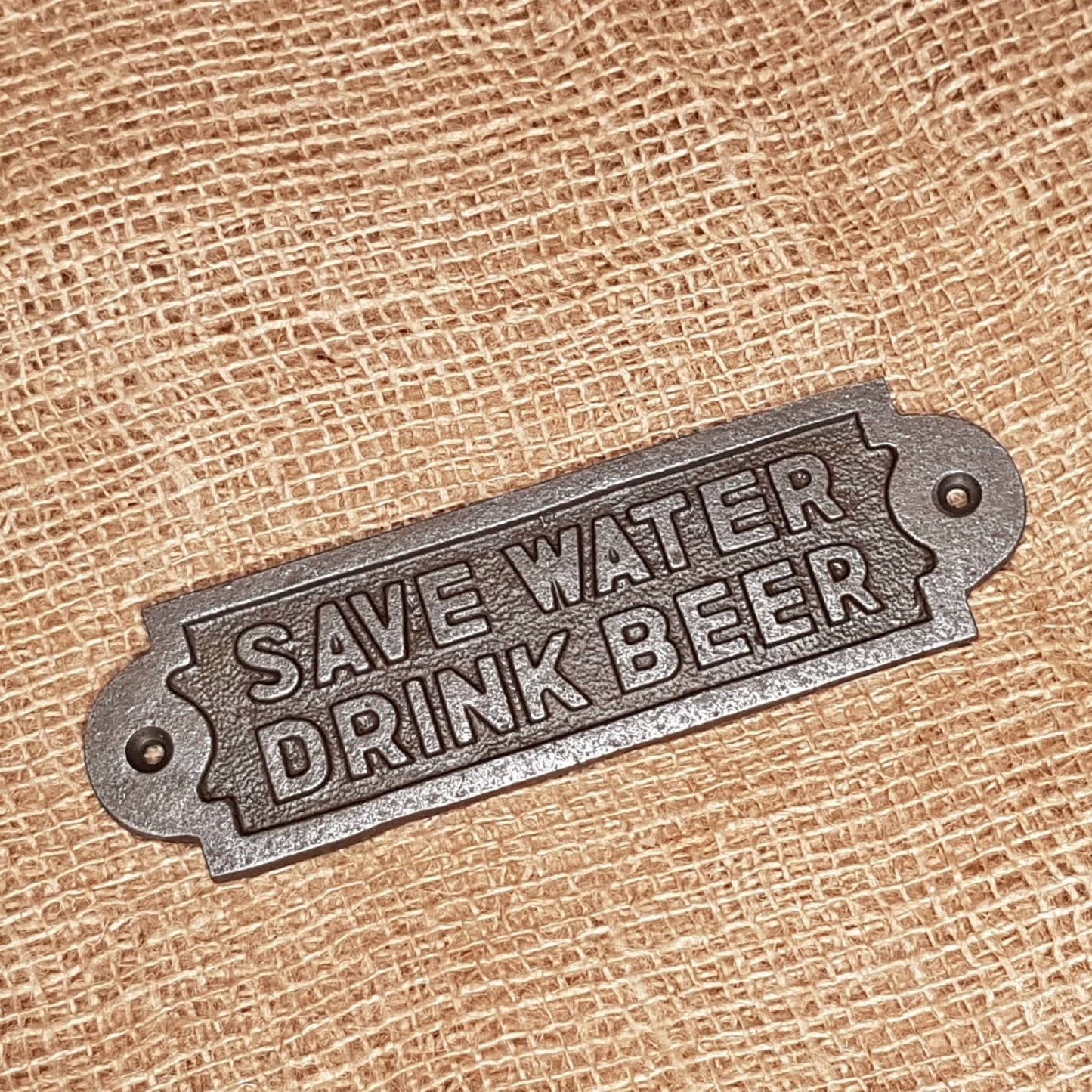 Save Water - Drink Beer - Spearhead Collection - Plaques and Signs - Country Farmhouse, Plaques and Signs