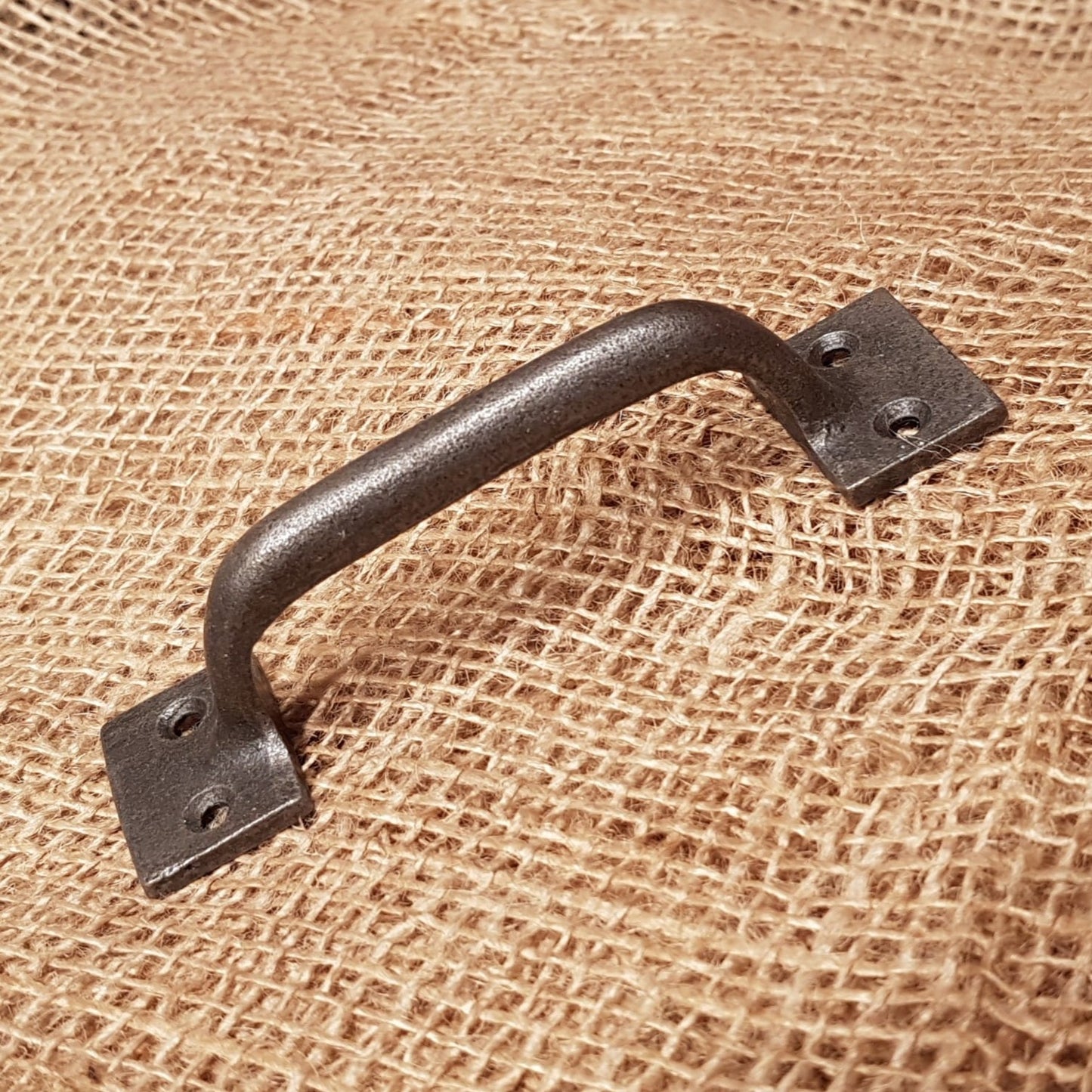Square D Sash Handle 5" Antique Iron