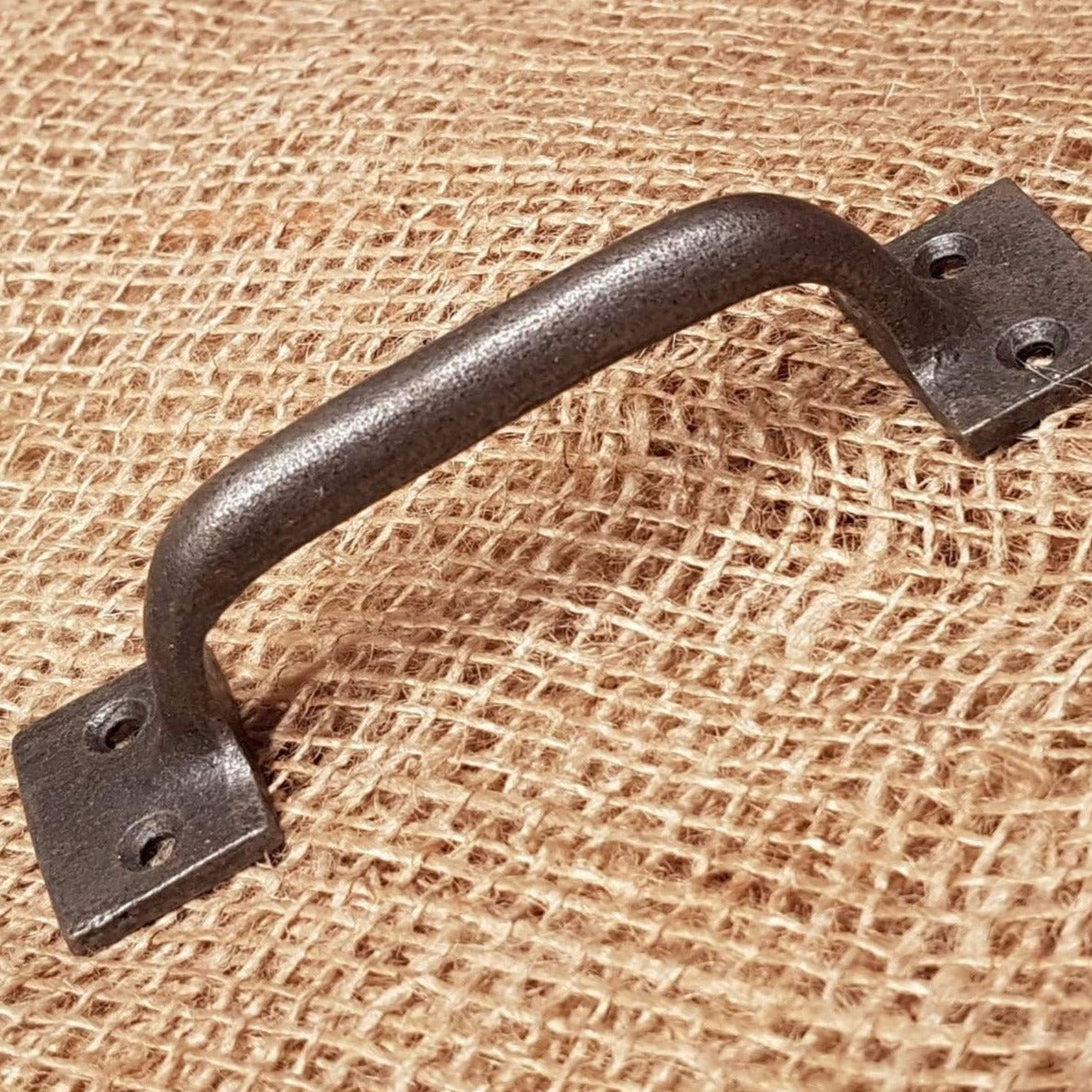 Square D Sash Handle 5" Antique Iron - Spearhead Collection - Pull Handles - Cabinet Hardware, Door Pulls, Drawer Pulls, Hardware, Pull Handles