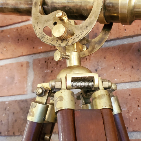 Vintage-Style Telescope - Antique Brass