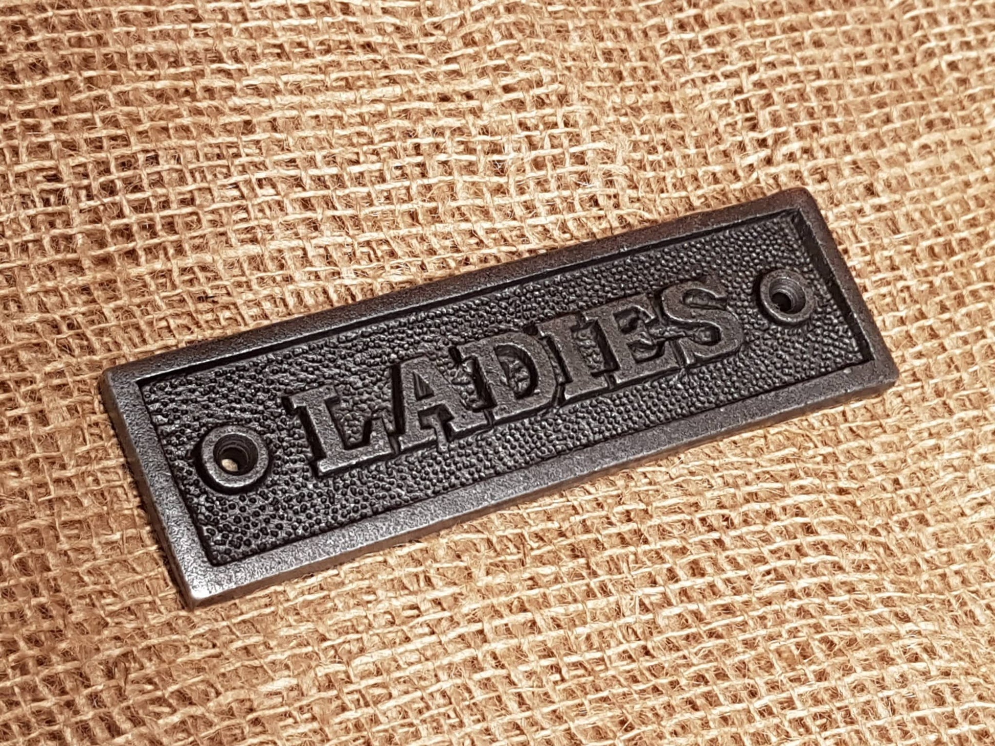 Ladies - Spearhead Collection - Plaques and Signs - Bathroom Decor, Home Decor, Office Decor, Plaques and Signs