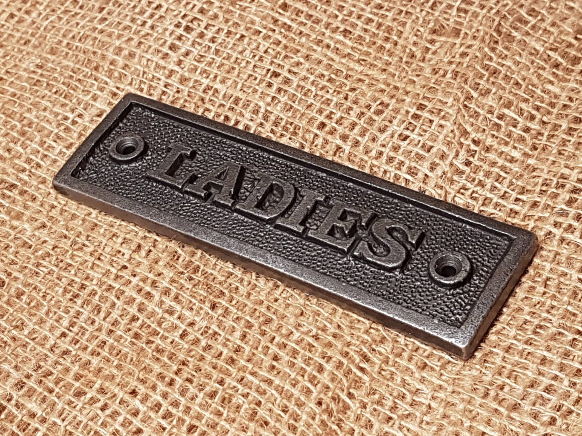 Ladies - Spearhead Collection - Plaques and Signs - Bathroom Decor, Home Decor, Office Decor, Plaques and Signs