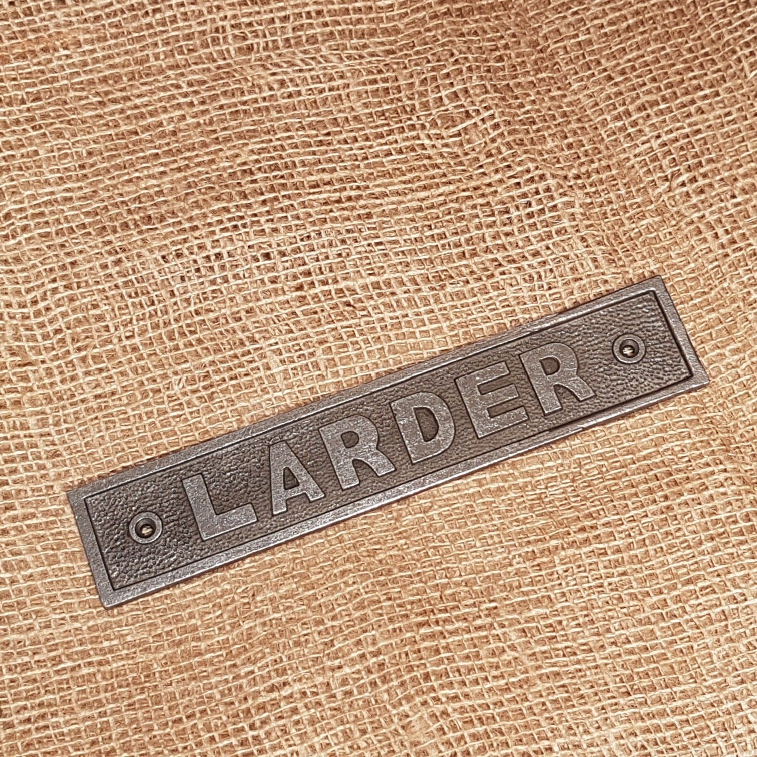 Larder - Spearhead Collection - Plaques and Signs - Home Decor, Kitchen Decor, Plaques and Signs