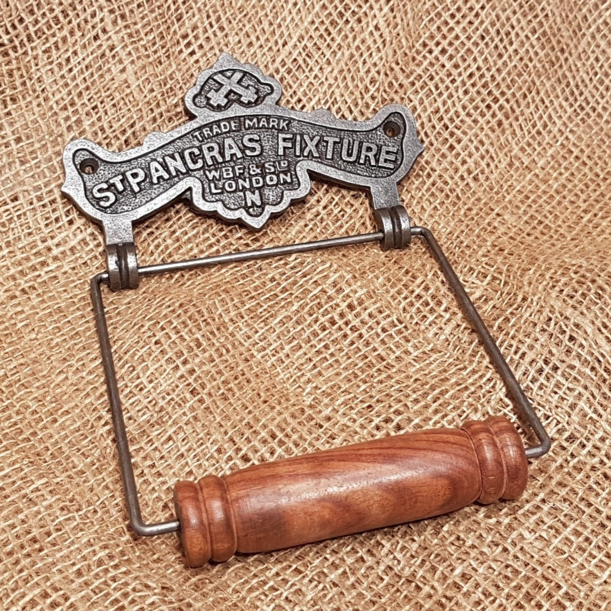 St Pancras - Vintage Toilet Paper Holder - Spearhead Collection - Toilet Paper Holders - Bathroom Decor, Home Decor, Made in England, Toilet Paper Holders