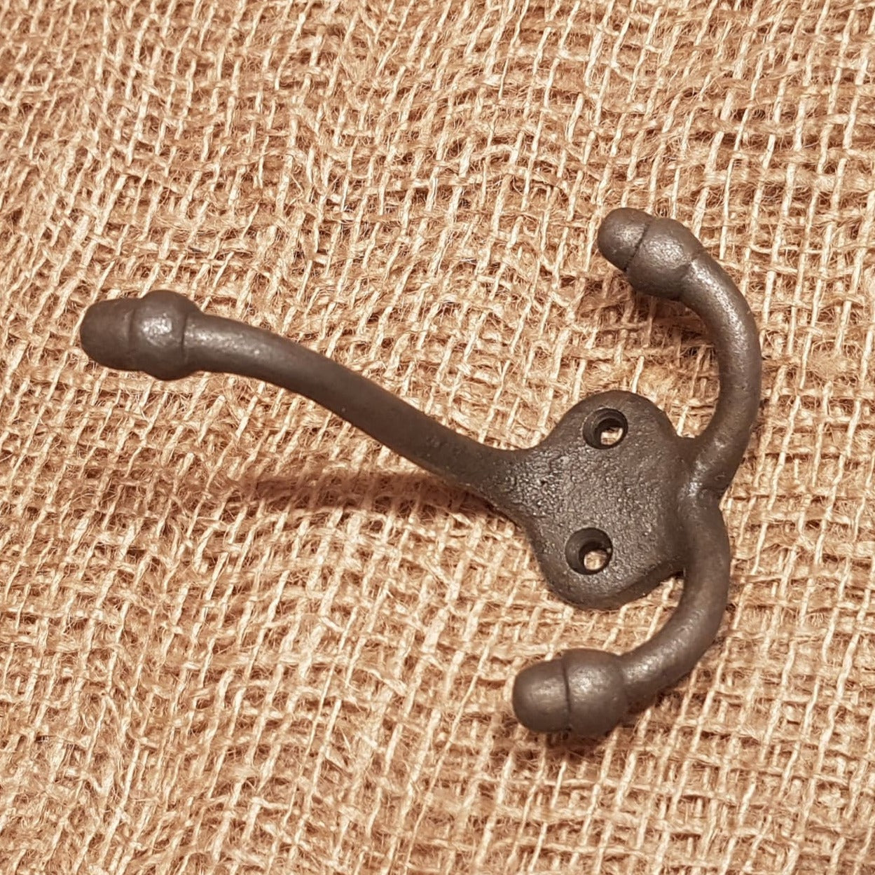 Triple Robe Hook - Plain - Spearhead Collection - Triple Robe Hooks - Hooks, Robe Hooks, Triple Hooks