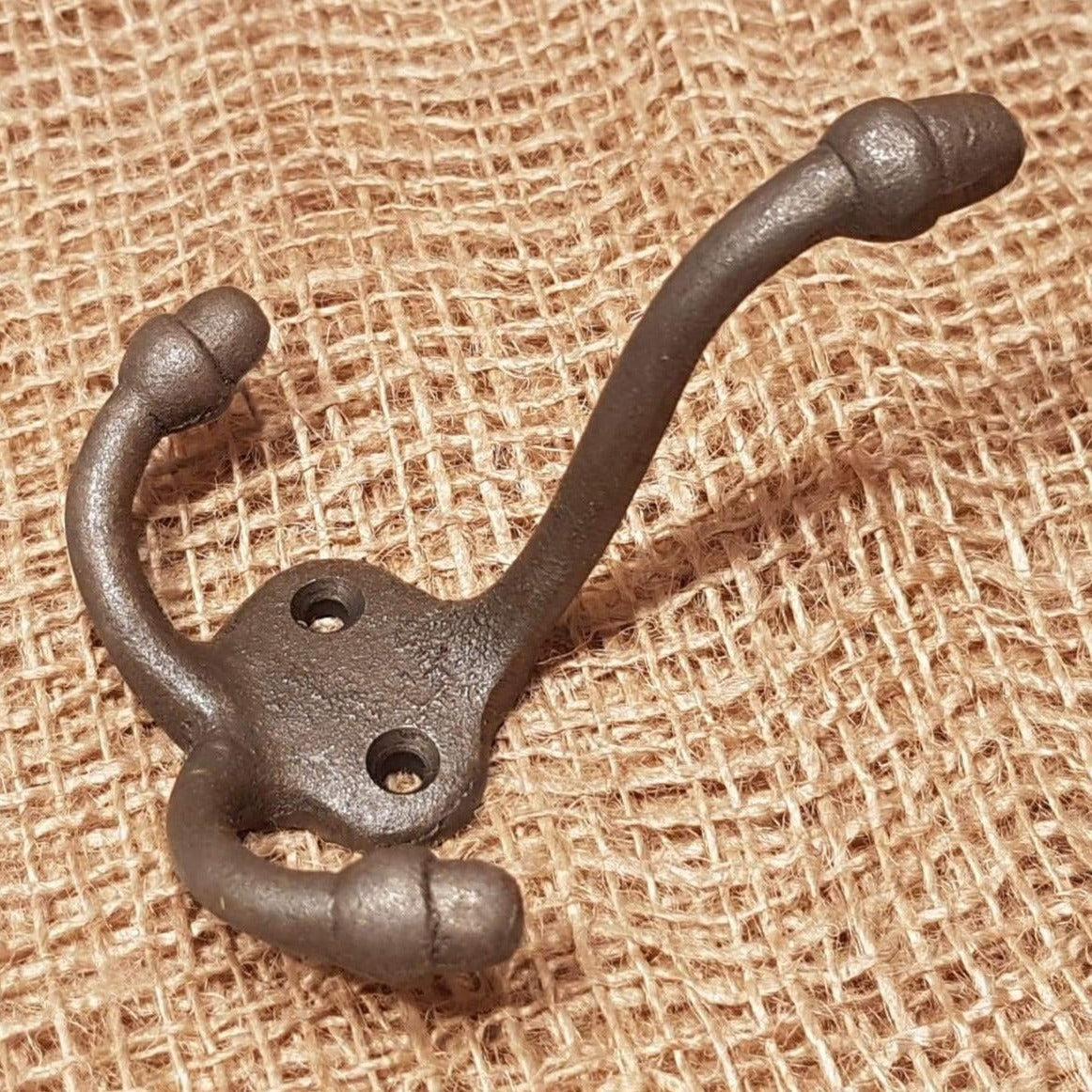 Triple Robe Hook - Plain - Spearhead Collection - Triple Robe Hooks - Hooks, Robe Hooks, Triple Hooks