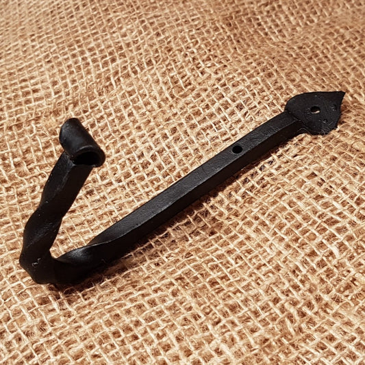 Twisted Spearhead Hand Forged Hook - Spearhead Collection - Single Hooks - Hardware, Heavy Duty, Hooks, Single Hooks