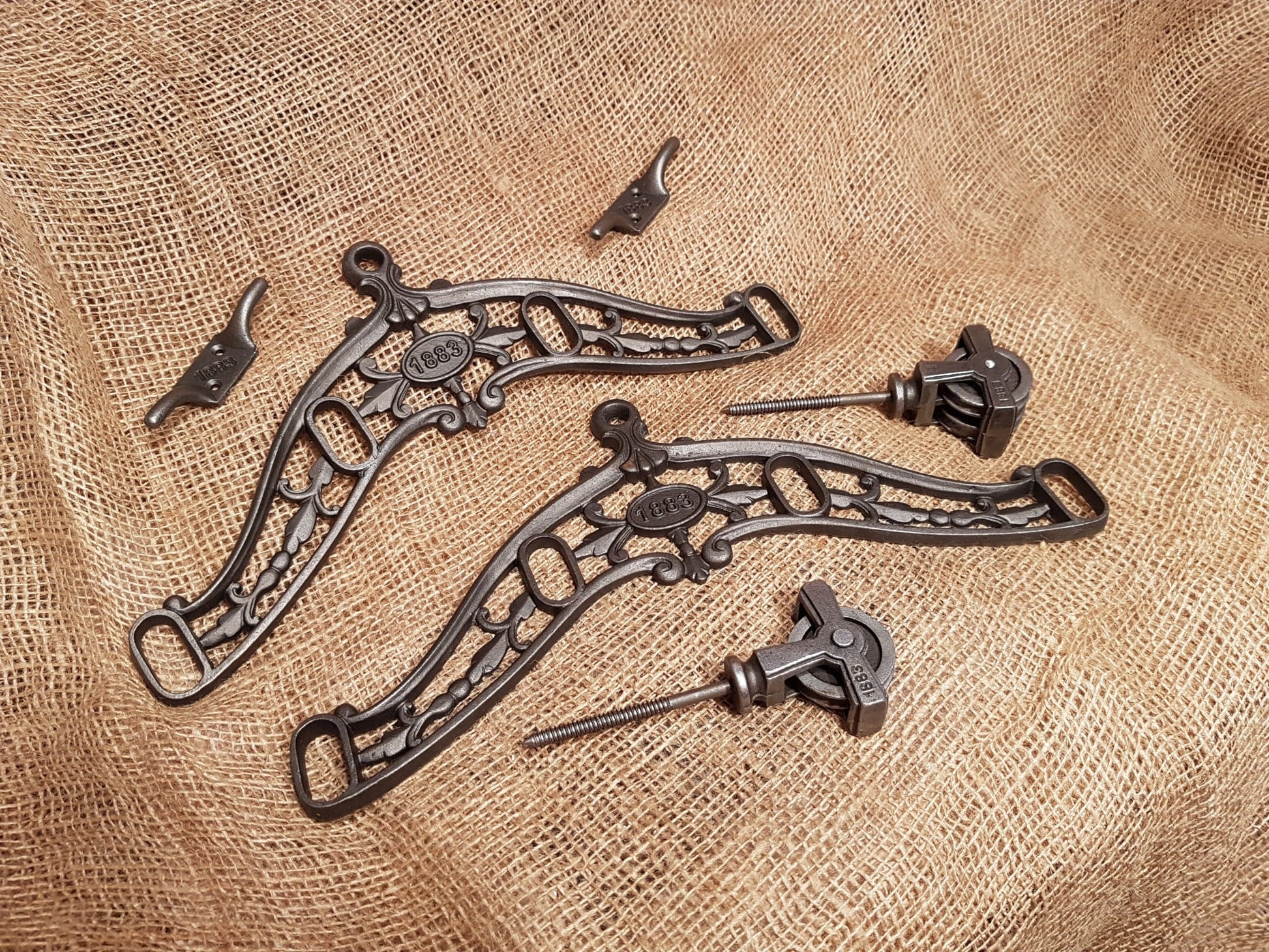 Victorian Clothes Airer Kit 1883 (Metal Components only) - Spearhead Collection - Airers and Pullies - Clothes Airer, Hardware, Home Decor, Kits, Victorian